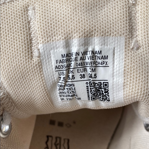 Converse All Star Lift Platform Canvas Sneaker - Picture 7 of 7